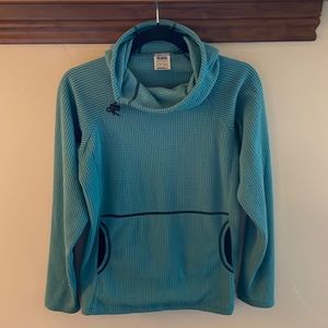 Melanzana micro grid hoodie